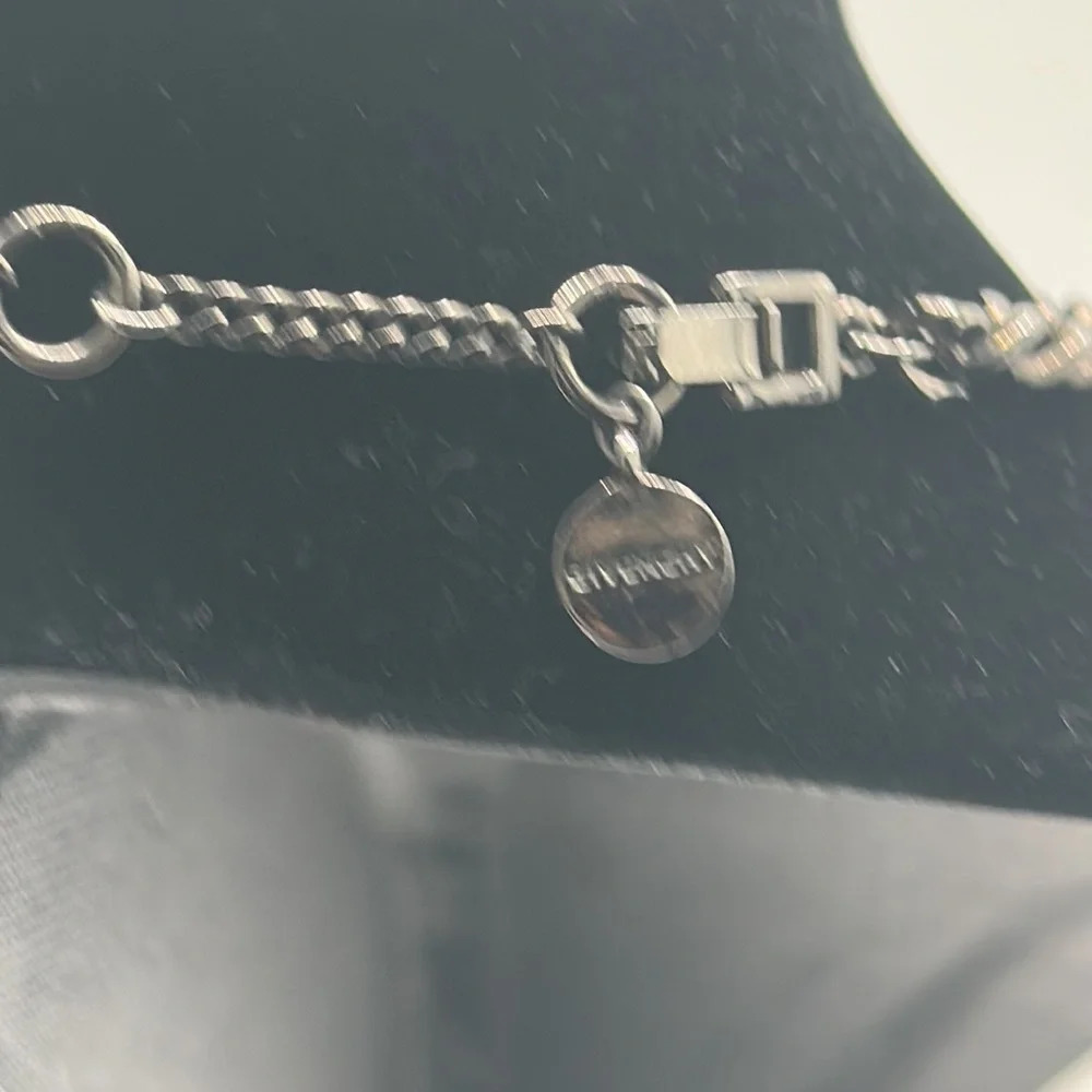 Givenchy Rhinestone Bling Statement Necklace - image 4